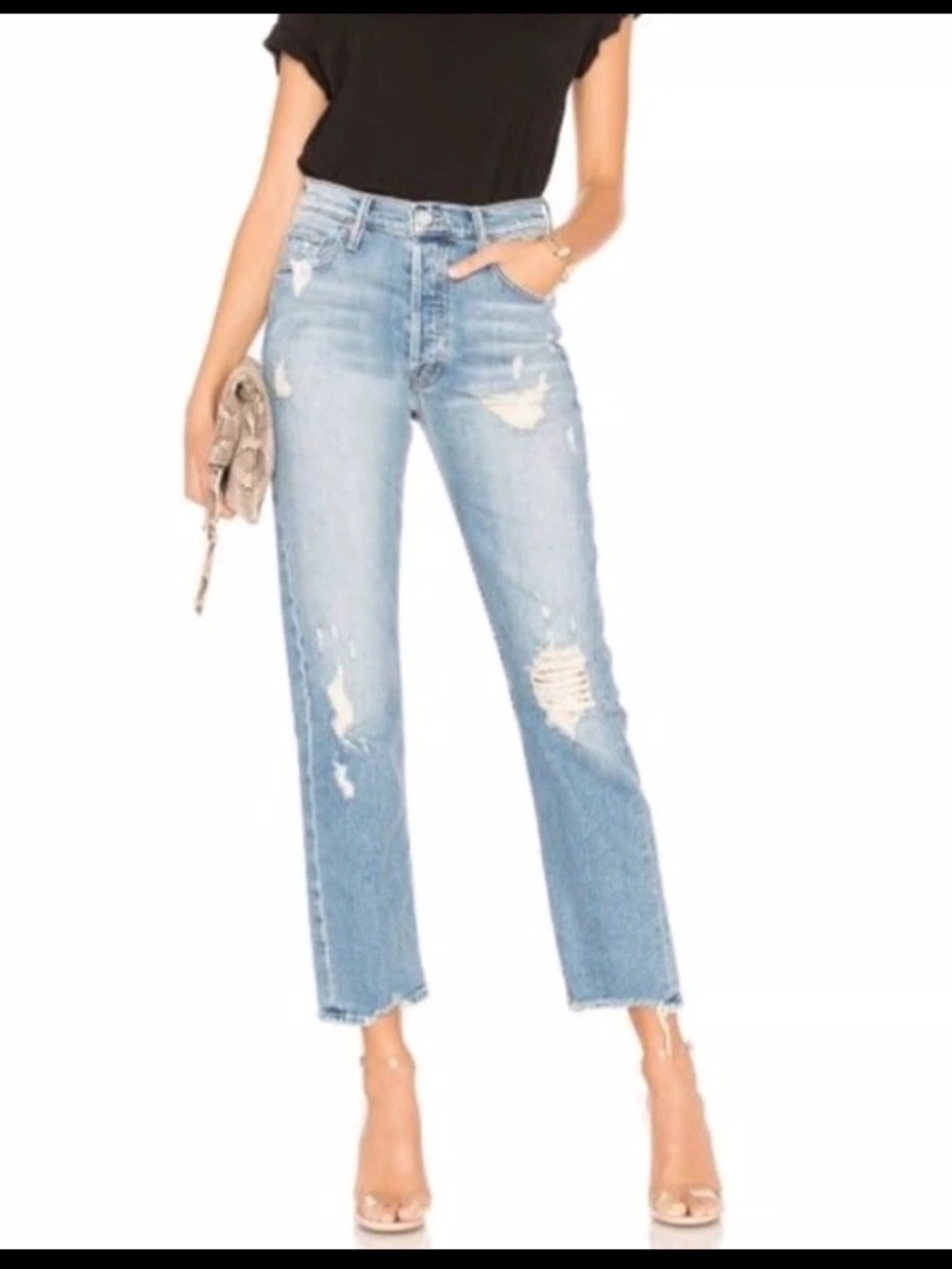 MOTHER superior The Tomcat confession Jeans Revolve Anthropologie - Picture 12 of 14